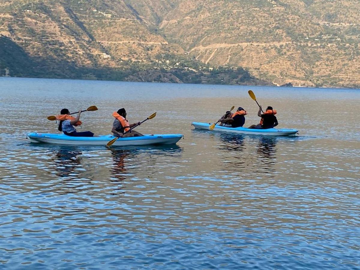 Le Roi Floating Huts & Eco Rooms Tehri New Tehri Dış mekan fotoğraf
