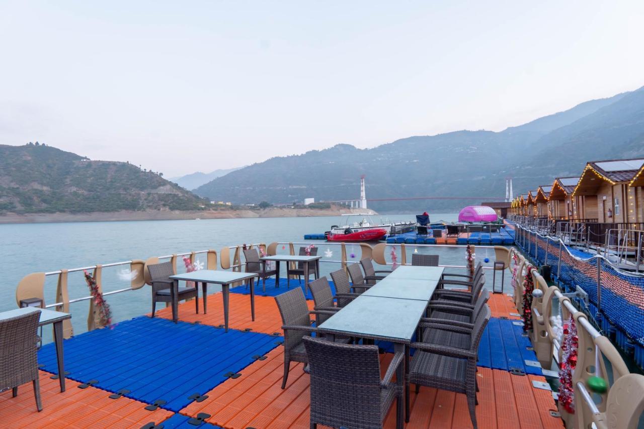 Le Roi Floating Huts & Eco Rooms Tehri New Tehri Dış mekan fotoğraf