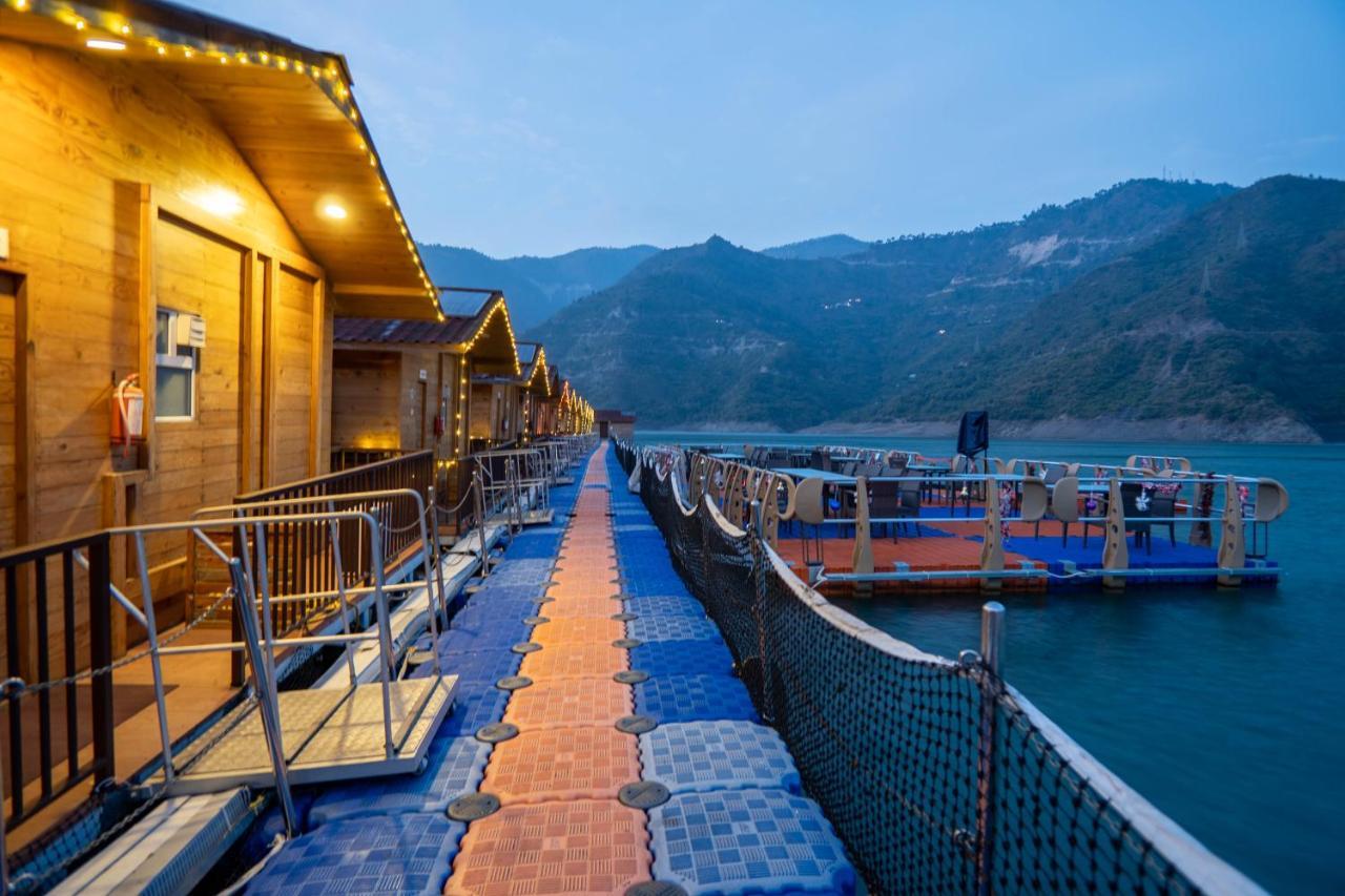 Le Roi Floating Huts & Eco Rooms Tehri New Tehri Dış mekan fotoğraf